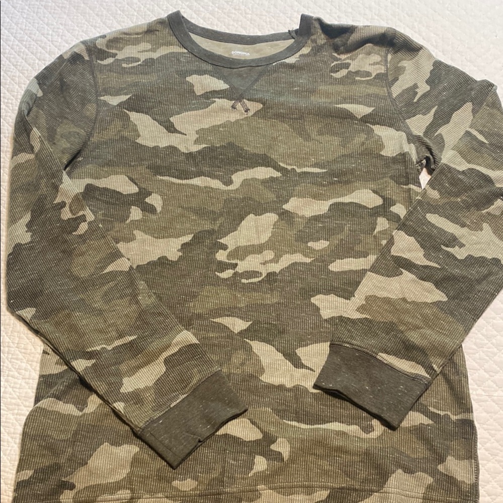 Sonoma Olive Green Knit Top